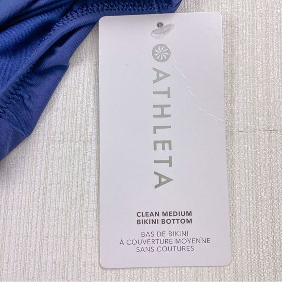 Athleta Clean Medium Navy Bikini Bottom - Picture 5 of 9
